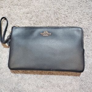 Coach Double Zip Wristlet Wallet